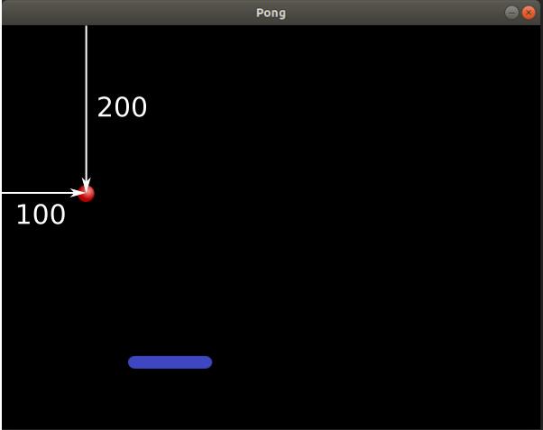 Controlling the ball position in Pygame